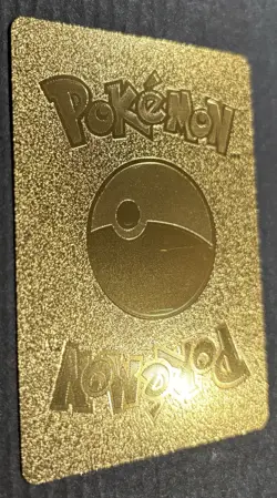 Charizard VMAX Pokemon Card Gold Foil #43 HP 330 Fan Art - Collectible Smooth - Image 4