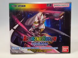 Bandai Digimon Card Game Resurgence RB01 RB-01 Booster Box ENGLISH SEALED - Image 1
