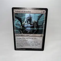 Visions of Brutality 81 Uncommon Oath of the Gatewatch Magic: The Gathering LP - Image 1
