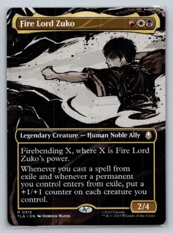 Fire Lord Zuko (Borderless) Avatar: The Last Airbender Regular - Image 1