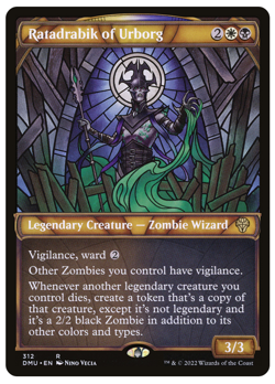 MTG - 1 x FOIL Ratadrabik of Urborg - Rare - Dominaria United (DMU) - M/NM - Image 1