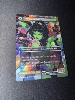 Jennifer Walters (Borderless) (0328) Marvel Super Heroes Foil - Image 1