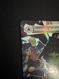 Jennifer Walters (Borderless) (0328) Marvel Super Heroes Foil - Image 3