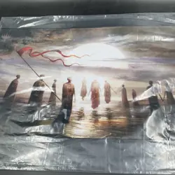 PROMISE OF TOMORROW - Seb McKinnon signed playmat Kickstarter Stitched #367/1050 - Image 3