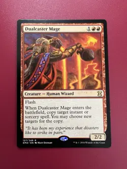 *** Dualcaster Mage *** Eternal Masters EMA LP MTG English - Image 1