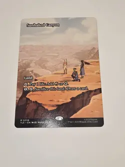 Sunbaked Canyon (Borderless) Avatar: The Last Airbender: Eternal-Legal Regular - Image 1