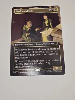 Sokka and Suki (Borderless) Avatar: The Last Airbender: Eternal-Legal Regular - Image 1