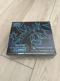 Pokemon TCG Mega Evolution Phantasmal Flames Elite Trainer Box Pokemon Center - Image 1