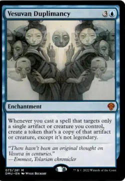 Dominaria United #73 Vesuvan Duplimancy Magic The Gathering MTG Mythic - Image 1