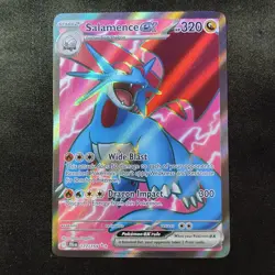 Pokemon TCG Salamence GX #177/159 Ultra Rare EX 320 HP 300 Attack Card MINT - Image 1