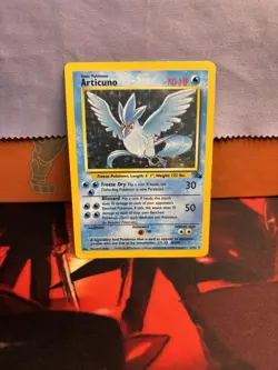 Articuno 2/62 Fossil-Unlimited Holo Pokemon TCG 1999 WoTC MP - Image 1