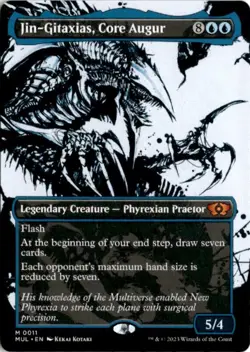 March of the Machine: Multiverse Legends #11 Jin-Gitaxias, Core Augur MTG Mythic - Image 1