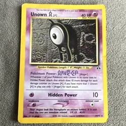 The Pokemon Company Pokemon Unown [A] 14/75 Neo Discovery Holo Rare Unlimited - Image 1