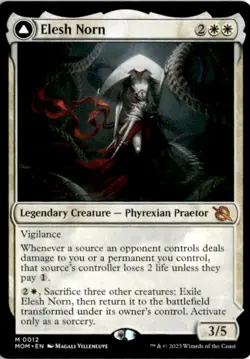 March Of The Machine #12 Elesh Norn Magic The Gathering MTG Mythic - Image 1