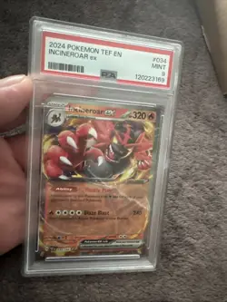 Pokemon 2024 SV Temporal Forces TEF en Incineroar EX #187/162 - Image 1
