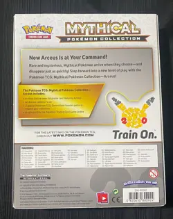 Pokemon Mythical Pokemon Collection Arceus 20th Anniversary Generations Promo - Image 2