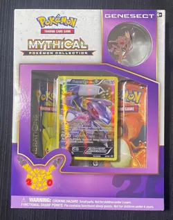 Pokemon Mythical Pokemon Collection Genesect 20th Anniversary Generations Promo - Image 1