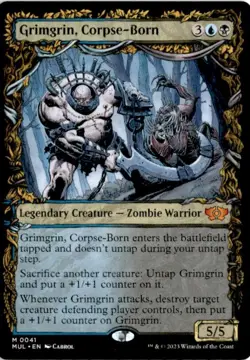 March of the Machine: Multiverse Legends #171 Grimgrin, Corpse-Born MTG Mythic - Image 1