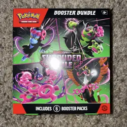 Pokemon Scarlet And Violet 6.5 Shrouded Fable Booster Bundle Sealed - Image 1