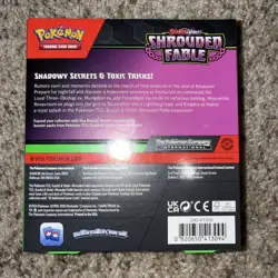Pokemon Scarlet And Violet 6.5 Shrouded Fable Booster Bundle Sealed - Image 2