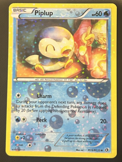 Piplup RC6/RC25 Pokemon Legendary Treasures: Radiant Collection Holo - MP - Image 1