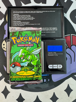 Pokemon TCG Jungle Unlimited Booster Pack Scyther Artwork 21.11g Sealed WOTC - Image 1
