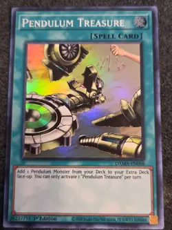 Yugioh Dawn of Majesty DAMA-EN068 Pendulum Treasure Super Rare NM/M - Image 1
