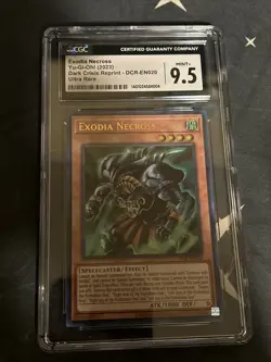 Exodia Necross (25th Anniversary) [DCR-EN020] Ultra Rare CGC 9.5 - Image 1