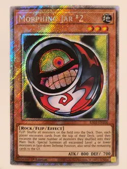 Morphing Jar #2 RA03-EN100 (Platinum Secret Rare)(NM) 1st Edition Yugioh! TCG - Image 1