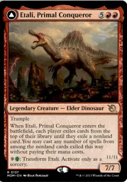 March Of The Machine #137 Etali, Primal Conqueror Magic The Gathering MTG Rare - Image 1