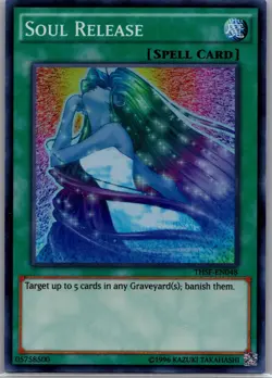 Soul Release THSF-EN048 Super Rare The Secret Forces Yu-Gi-Oh Unlimited LP - Image 1