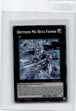 Yu-Gi-Oh! Drytron Mu Beta Fafnir 2022 Tin of the Pharaohs Gods - Image 1