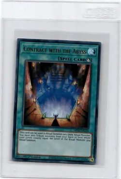 Yu-Gi-Oh! 2022 Tin of the Pharaohs Gods Contract With The Abyss - Image 1