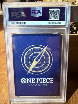 Nami 2024 One Piece OP06 Treasure Rare ST01-007 Graded PSA 9 MINT - Image 2