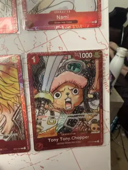 TONY TONY CHOPPER - One Piece ST01-006 - PROMO - Premium Film Red NM - SEALED - Image 1