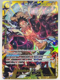 Monkey.D.Luffy SEC OP10-118 - Royal Blood - One Piece TCG - Image 1