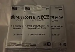 One Piece The Time Of Battle OP-16 Release Event Pack x25 (25 Total Packs) - Image 1