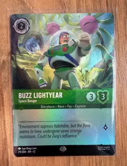 Disney Lorcana - Buzz Lightyear - Space Ranger -211/204 Epic Foil - Image 1
