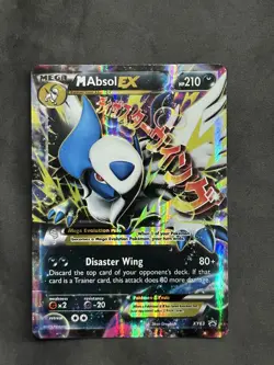 Mega Absol Ex xy 63 + Absol Ex xy 62 Pokemon XY Holo Promo - Image 2