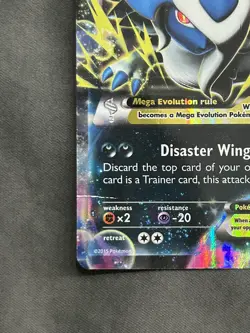 Mega Absol Ex xy 63 + Absol Ex xy 62 Pokemon XY Holo Promo - Image 5