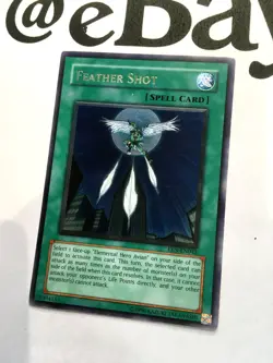 YUGIOH - EEN-EN042 - FEATHER SHOT - ULTIMATE RARE - NEAR MINT - Image 3