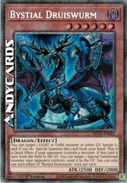 BYSTIAL DRUISWURM • Rara Starlight • MP25 EN044 • 1Ed • Yugioh! • ANDYCARDS - Image 1