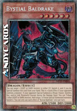 BYSTIAL BALDRAKE • Rara Starlight • MP25 EN045 • 1Ed • Yugioh! • ANDYCARDS - Image 1