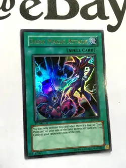 YUGIOH - DARK MAGIC ATTACK - AST-095 - 1ST EDITION - ULTRA RARE - NEAR MINT - Image 2