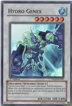 Yugioh Hydro Genex TSHD-EN095 Super Rare LP - Image 1
