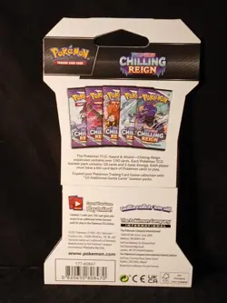Pokemon Sword & Shield Chilling Reign Booster Pack TCG - Image 2