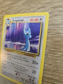 Pokemon TCG Dragonair Base Set Unlimited Rare Card 18/102 Near Mint Condition - Image 5