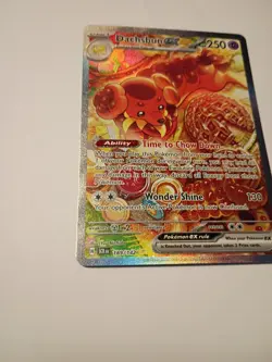 Pokemon TCG Dachsbun ex 169/142 SV07 Stellar Crown SIR Full Art Holo NM - Image 2