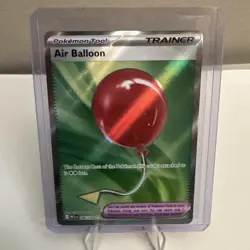 Pokemon TCG Air Balloon Ultra Rare Mega Evolutions Full Art 166/132 - Image 1
