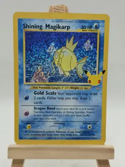 Shining Magikarp 66/64 Celebrations: Classic Collection Holo Pokemon - Image 1